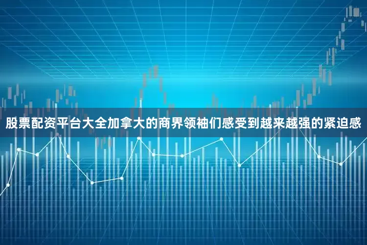 股票配资平台大全加拿大的商界领袖们感受到越来越强的紧迫感
