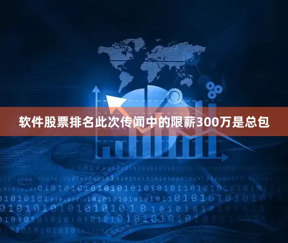 软件股票排名此次传闻中的限薪300万是总包
